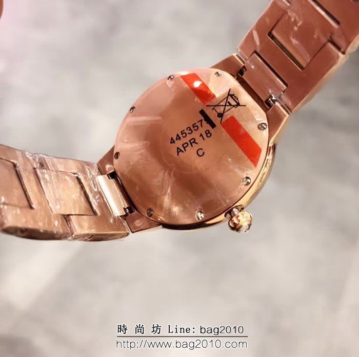 CARTIER卡地亞 高品質 品牌大V珍珠貝 女士手錶 WSS1723